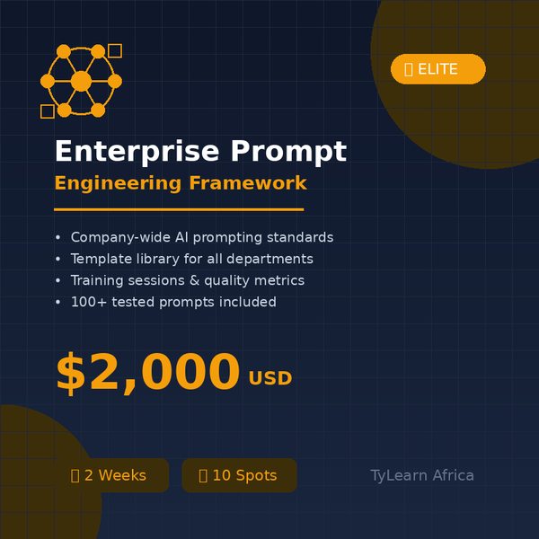 Enterprise Prompt Engineering Framework