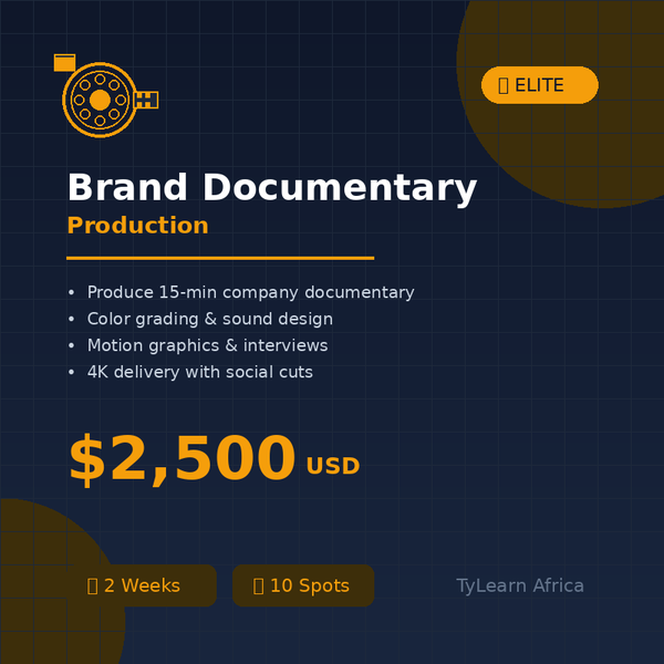  Brand Documentary Production